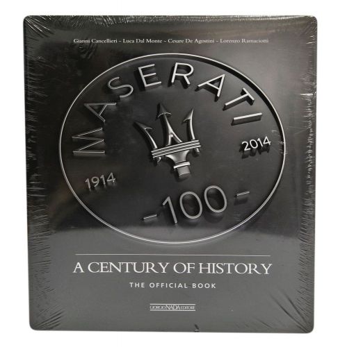 Maserati centennial book