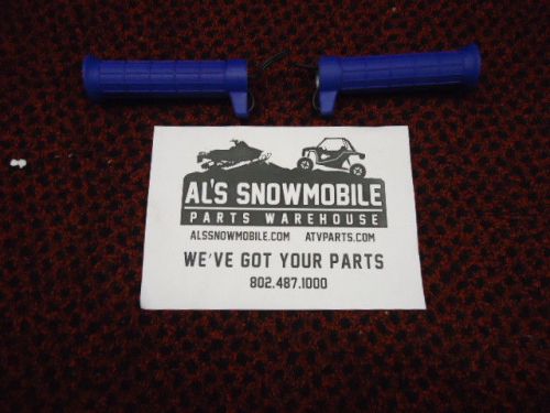 1991-2001 yamaha snowmobile blue heated hand grips