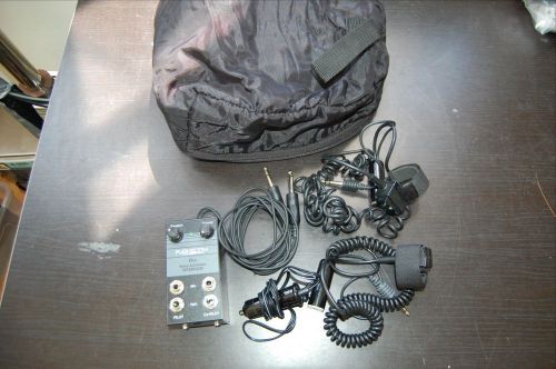 Flightcom iisx 2 person intercom pilot  flight w/ ptt cables