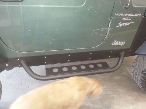 Jeep wrangler tj rock sliders d.i.y. kit