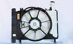 Tyc 621620 radiator and condenser fan assembly