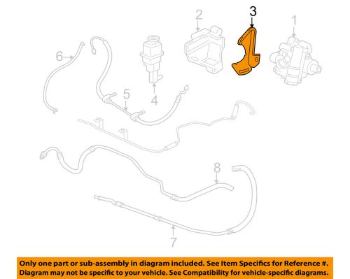 Chrysler oem-alternator bracket 4891592aa