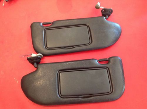 2004 2005 nissan 350z convertible roadster oem left and right sun visors