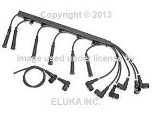 Bmw oem engine ignition spark plug wire set e23 e24 e28 12 12 1 705 718