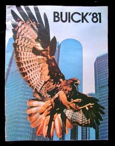1981 buick sales brochure riviera electra lesabre +++