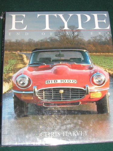 Jaguar e-type ( xke)  end of an era book by chris harvey