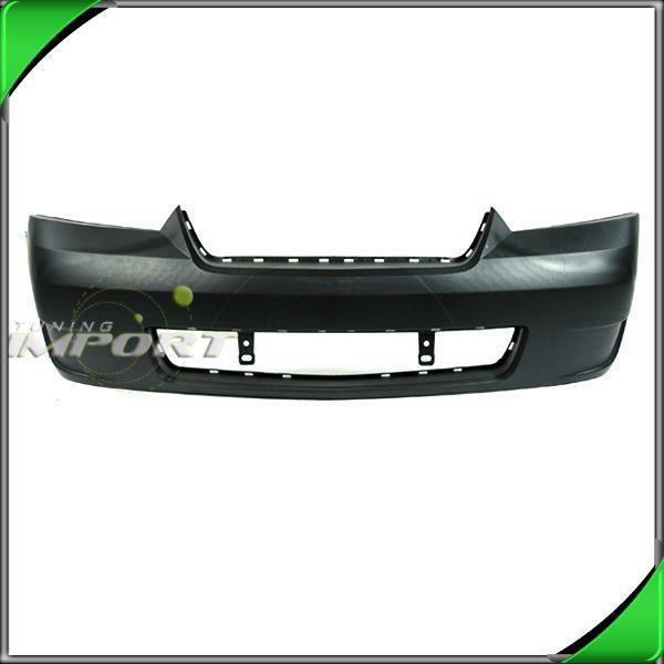 06-08 chevy malibu front bumper cover replacement abs plastic non primed raw blk