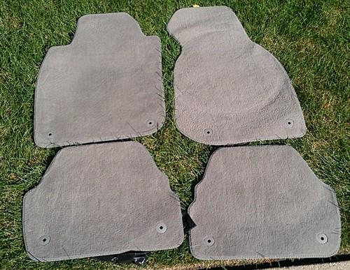 Audi a6 c5 oem carpet floor mats full set in grey