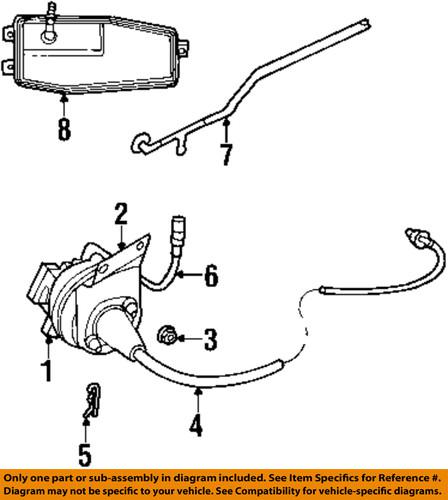 Mopar oem 6505316aa cruise control system-servo nut