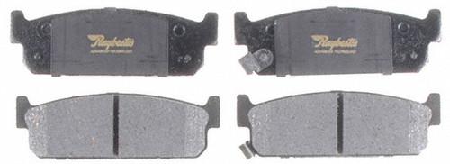 Raybestos atd588c brake pad or shoe, rear-advanced technology brake pad