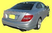 Mercedes benz c class 2dr flush mount spoiler 2012-2014