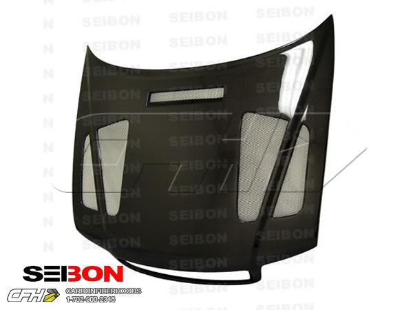 Seibon carbon fiber er-style carbon fiber hood kit auto body audi a4 96-01 usa s