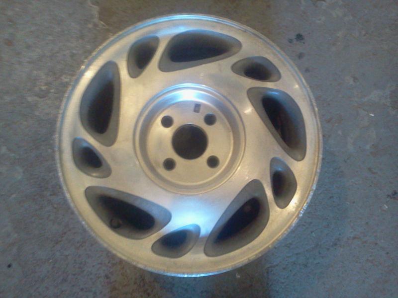 * 15 inch factory alloy rim - saturn s series /  1996-2002