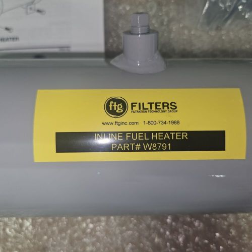 Ftg w8791 inline fuel heater new