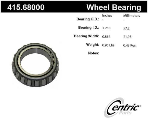 Wheel bearing-premium axle shaft, hub and centric 415.68000