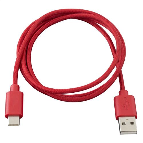 Metra electronics/heise red usb type c cable 3ft axusbc-rd