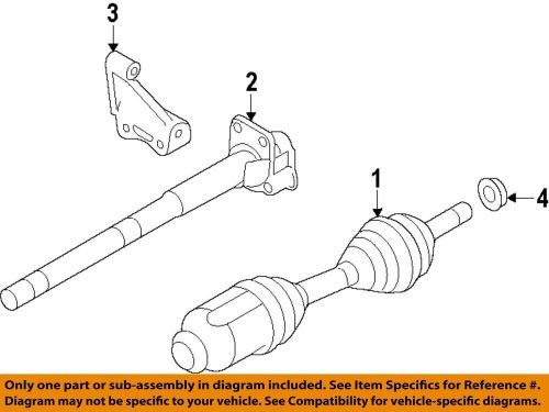 Ford oem 06-19 edge rear suspension brake components-axle nut right w712435s439