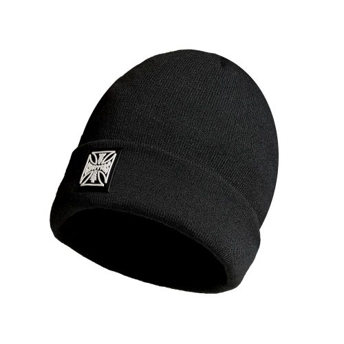 West coast choppers &#034;patch beanie&#034; wccmt129zw hat-