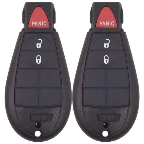 2 for 08 09 10 11 12 13 14 15 16 17 18 19 20 dodge grand caravan key fob remote