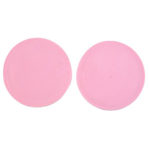 2x car coasters pad pink cup holder mat rhinestone auto-interior accessories 7cm