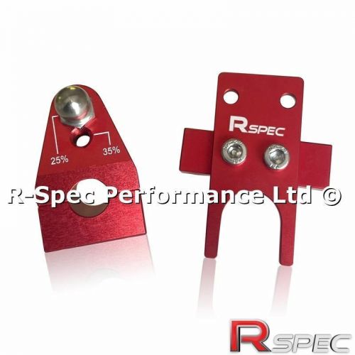 Pro 2 red quick shift short gear shifter ford focus mk2 st rs 2.5 turbo + guide