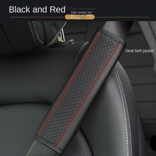 2pc seat belt shoulder pad cushion protector cover car safety strap accessories