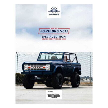 United pacific acsema2022 catalog ford bronco, , and gmc trucks for chevrolet