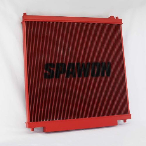 At spawon for ford f-150 f-250 f-350 f-450 super duty 98-05 3row red radiator