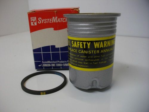 Omc stringer drive sterndrive 981911 fuel filter canister and gasket oem