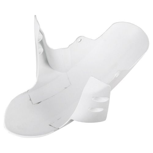 Unpainted white front tire hugger mudguard fender for yamaha yzf r1 2002 2003