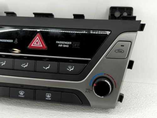 2017-2018 hyundai elantra ac heater climate control temperature oem b6kfc