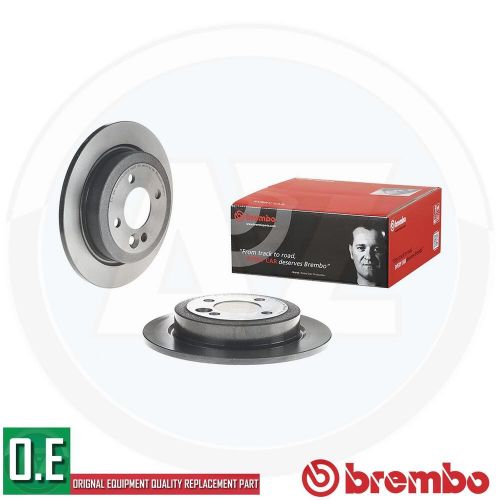 Brembo brake discs pair rear axle 08.9163.11