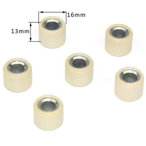 Variator roller weights 16x13mm with variator sliders for gy6 scooter parts