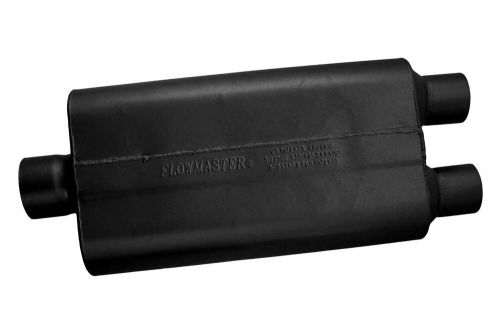 Flowmaster 50 delta flow muffler - 3.00 center in / 2.50 dual out - moderate sou