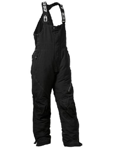 Open box castle x youth phase snowmobile bib black - x- small