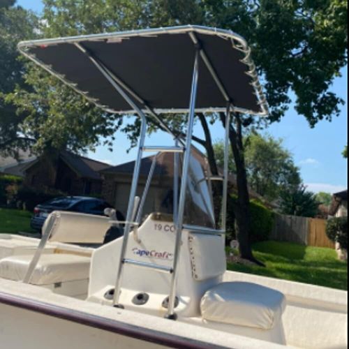 Boat t-top shade cover boat center console shade t top for center console 109x72