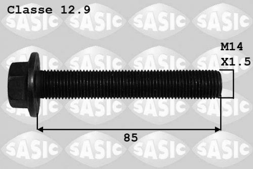 Belt disc screw sasic 8706021 for ford-