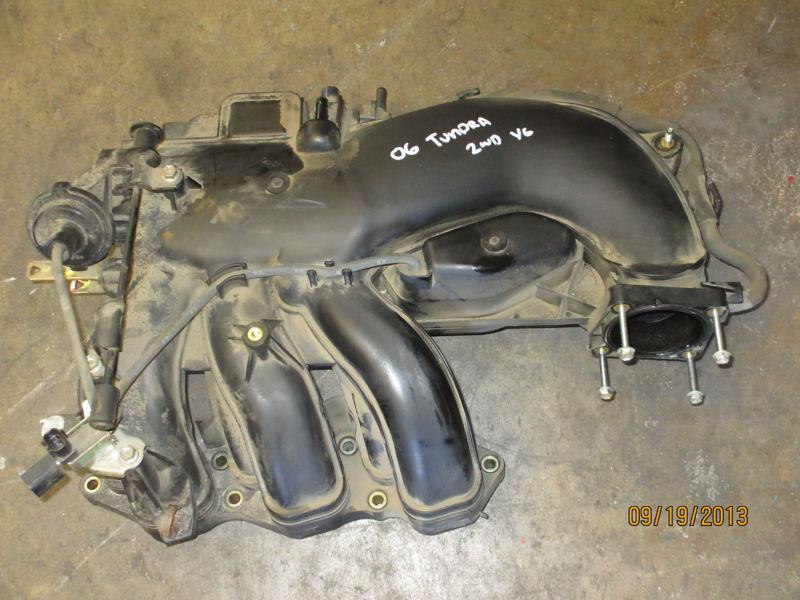 2000 01 02 03 04 05 06 toyota tundra intake manifold 6 cyl v6 upper