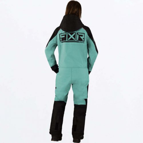 Fxr racing women&#039;s recruit f.a.s.t. insulated monosuit 23 10 sage/black