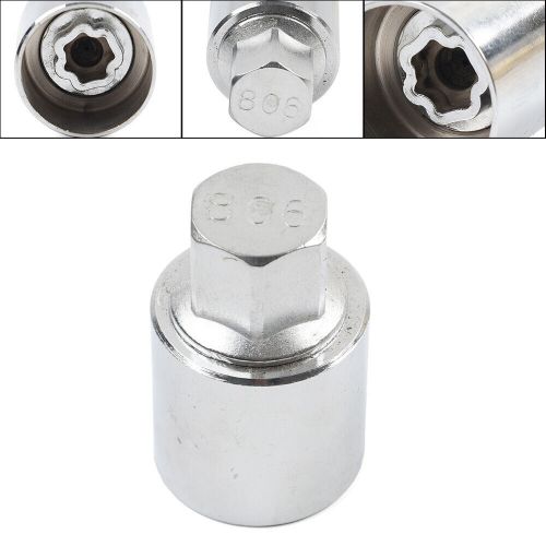 1x anti-theft wheel bolt lock nut key for jeep renegade cherokee dodge