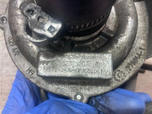 Fiat fiorino 2013 1.3 diesel garrett turbocharger 55237520