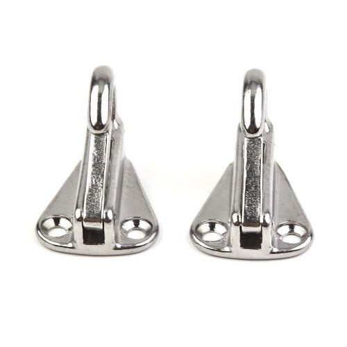 Sleek and modern marine 316 stainless steel fender hook for boat hardware 10pcs