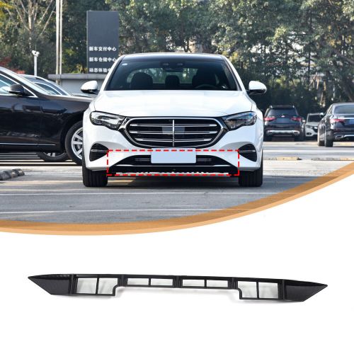 Abs gloss black car front grill mesh anti-insect net for benz e-class 2021-2023-