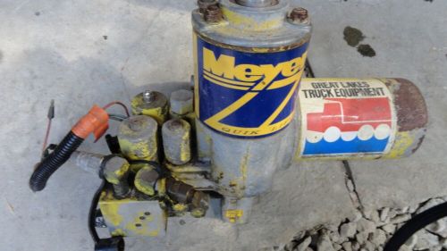 Meyer e-60  snow plow pump  untested