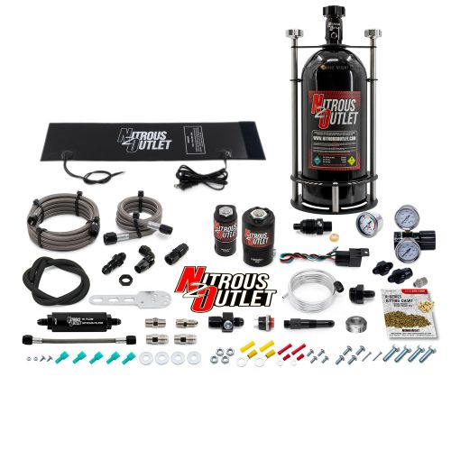 Nitrous outlet level 2 dry single nozzle boost-n-juice system package (35-300 h