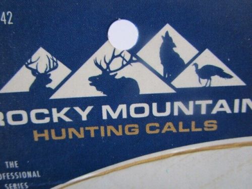 Rocky mountain hunting calls 142 gtp 3 pack free shipping