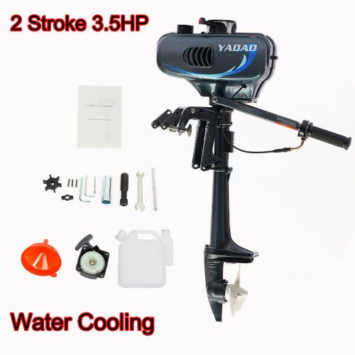 2stroke 3.6-6hp hangkai outboard motor fishing boat engine water cooled cdi