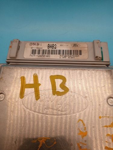 Heh075 1994 ford ranger  ecu  2.3l  m/t  f47f-12a650-adc