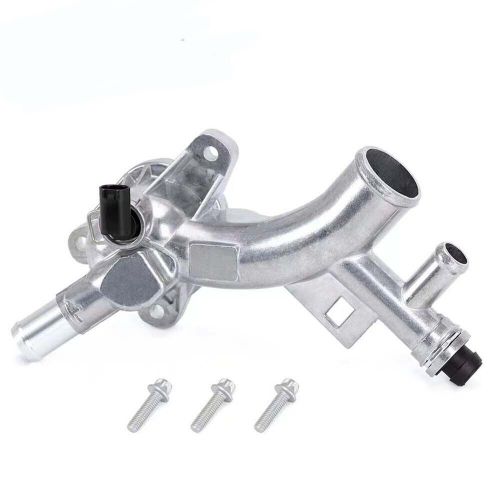 Aluminum water outlet thermostat housing for chevrolet cruze sonic trax 1.4l