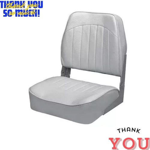 Wise low back fishing boat seat